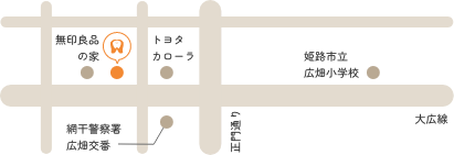 駐車場の地図